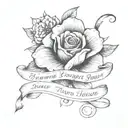 A quote in elegant script font, 'Never Forget Your Past, Embrace Your Future', embodying your belief in learning from history and looking forward tattoo design idea