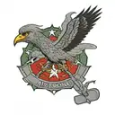 Air Force 20 years avionics b-q1b kc-135r tattoo design idea