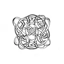 Celtic Knot tattoo design idea