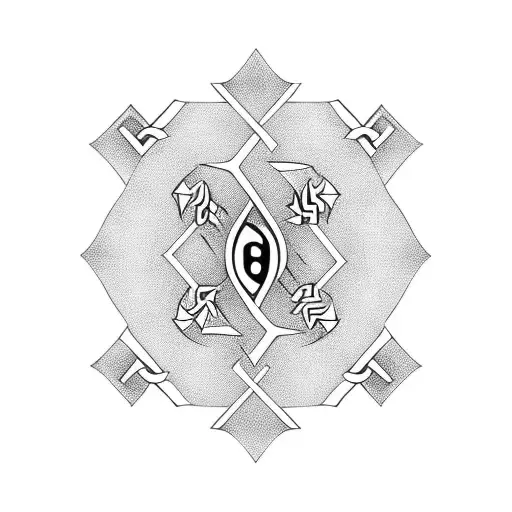 Nordic Runes tattoo design idea
