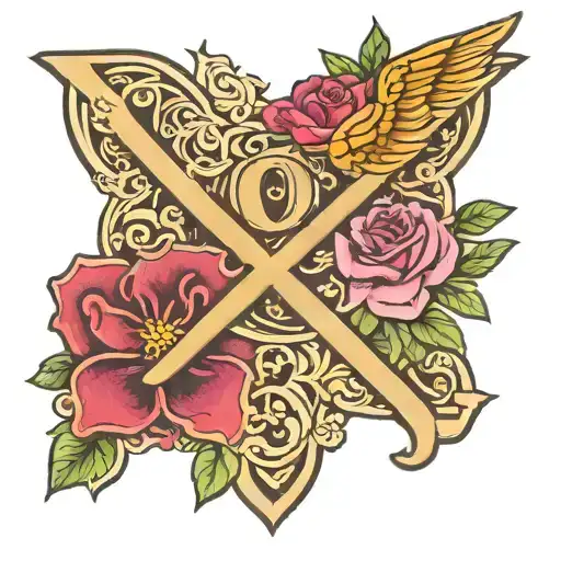 XO symbols . delicate tattoos subtly show your affection for one another with the classic universal symbols for a hu tattoo design idea
