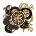 2 XO symbols tattoos subtly show your affection for one another with the classic universal symbols for a hu tattoo design idea
