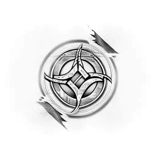 vikings  runes tribal arm tattoo design idea