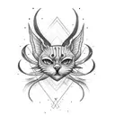 long skinny tattoo tattoo design idea