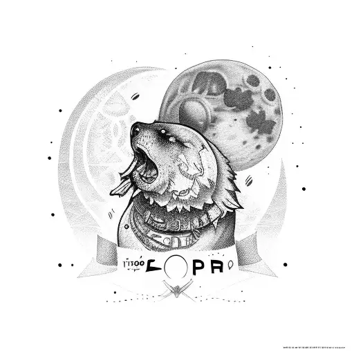 The rapper So La Lune tattoo design idea