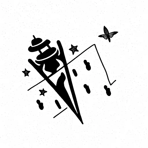 Astroworld  tattoo design idea