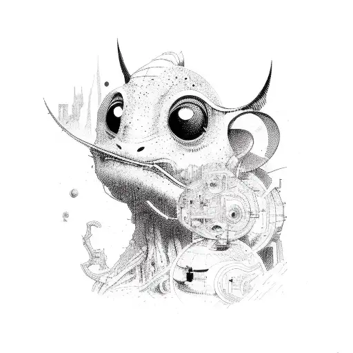Astroworld  tattoo design idea