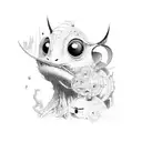 Astroworld  tattoo design idea