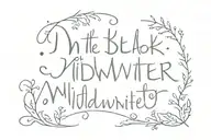 in the bleak midwinter text   tattoo design idea