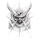 Metallica Ride the lightning  tattoo design idea