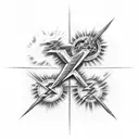 Metallica Ride the lightning  tattoo design idea