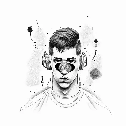 the boy is a football player drunk whore intelligent liked by all tattoo design idea