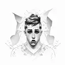 the boy is a football player drunk whore intelligent liked by all tattoo design idea