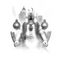 bioshock big daddy tattoo design idea