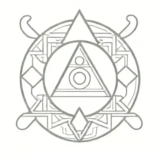 aztec camera band logo tattoo design idea
