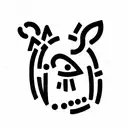 sacrificial lamb tattoo design idea
