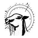 sacrificial lamb tattoo design idea