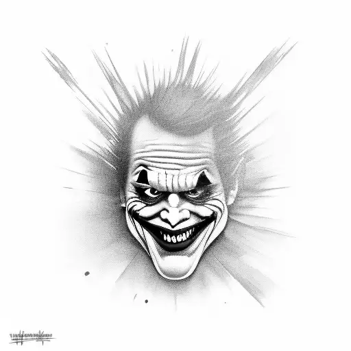 "My life is nothing but a comedy" from a Joker movie. tattoo design idea
