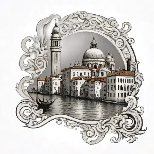 Venice tattoo design idea