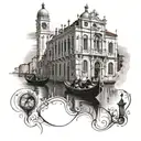 Venice tattoo design idea