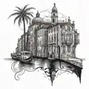 Venice tattoo design idea