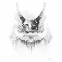 bus music tattoo design idea