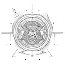 alchemy equation tattoo design idea