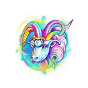 aries tattoo design idea