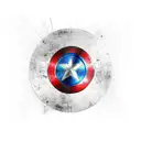captain america shield tattoo design idea