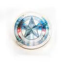 captain america shield tattoo design idea
