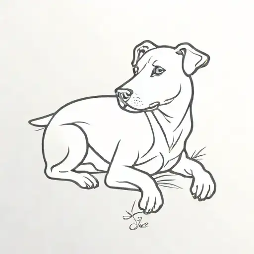Mommy's good boy tattoo design idea