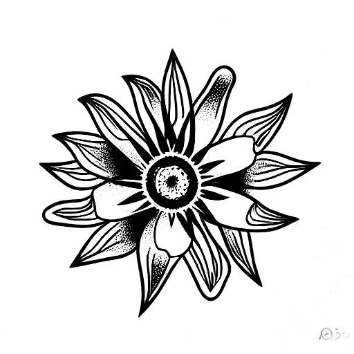 passionflower tattoo design idea