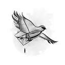 Bird tattoo design idea