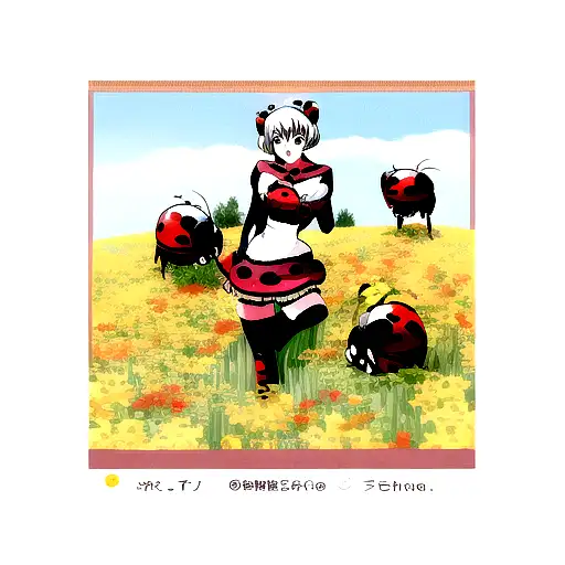 Ladybug tattoo design idea