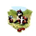 Ladybug tattoo design idea