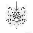 Ladybug tattoo design idea