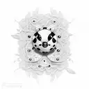 Ladybug tattoo design idea