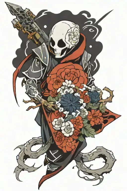 destiny 2 ghost tattoo design idea
