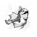 dory  tattoo design idea