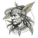 mapuche  tattoo design idea