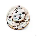 cookie with bite missing  tattoo design idea