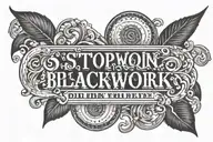 Text: Stop expecting results that you know you didn't work for tattoo design idea