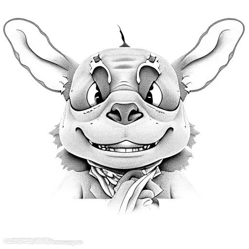 stitch tattoo design idea