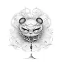 tim burton stitch  tattoo design idea
