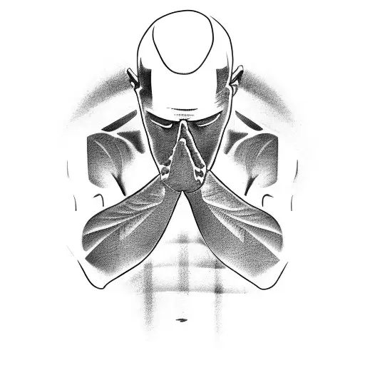 A sleek and modern tattoo of Cristiano Ronaldo's signature celebration pose with a sports car in the background tattoo design idea