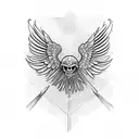 icarus  tattoo design idea