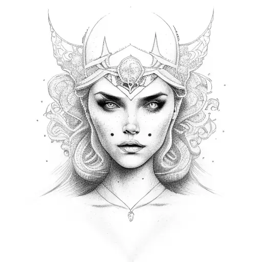 women as it by Stephen king tattoo design idea