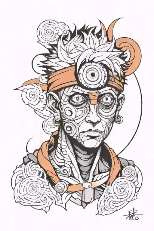 obito tattoo design idea