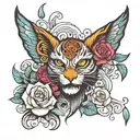 courage and devotion tattoo design idea