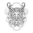 Leo Aquarius Aries  tattoo design idea
